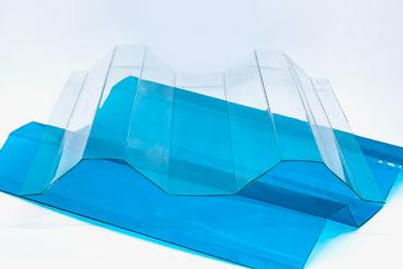 Tấm Polycarbonate sóng